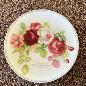 Vintage plate compliments of the Farmers ..,